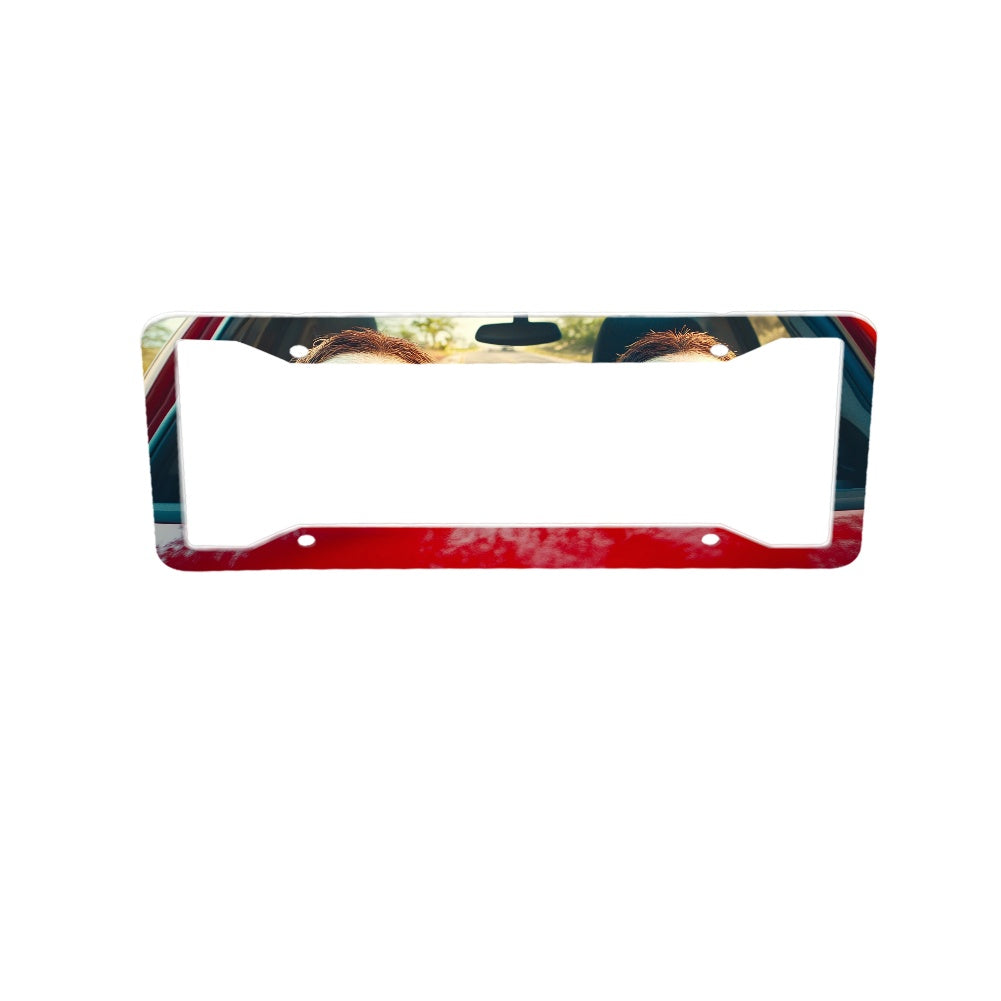 License plate frame