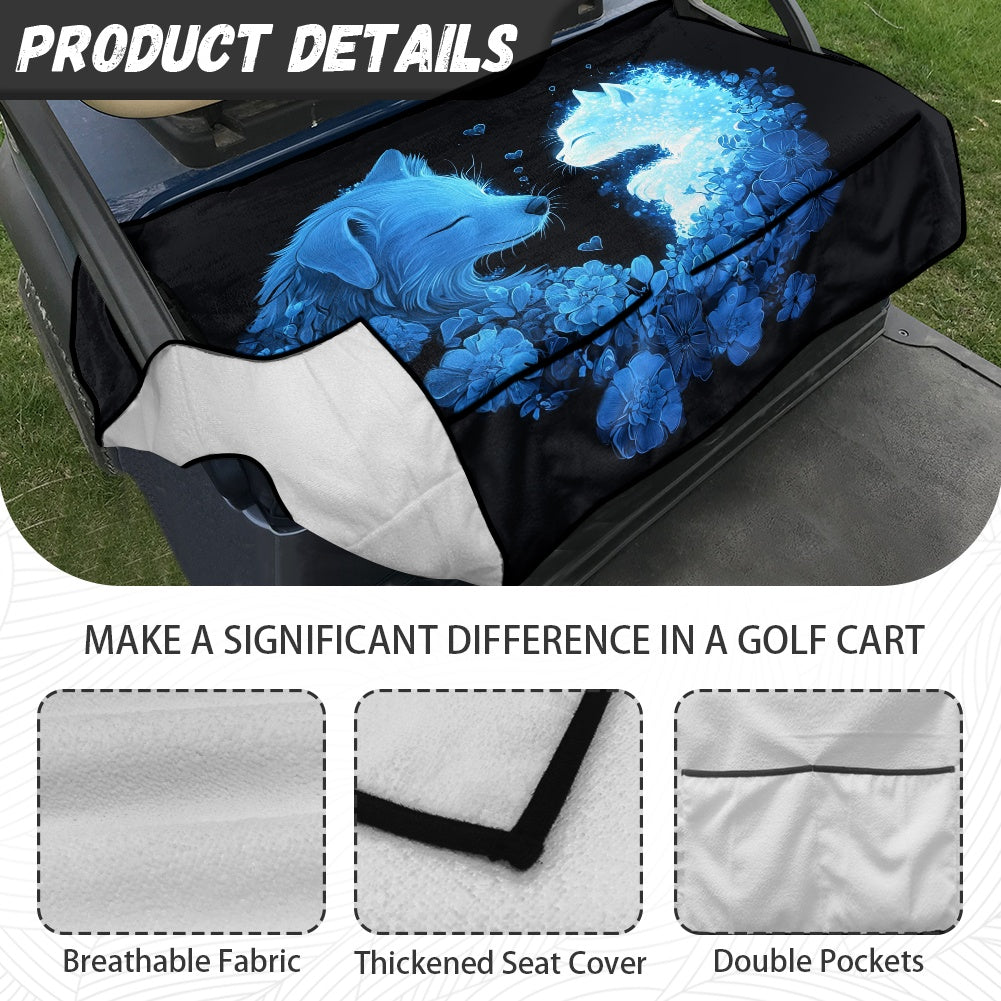 Golf cart cover (with pocket)