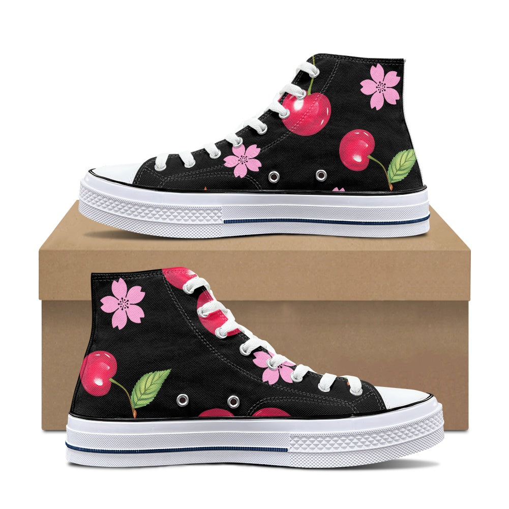 Retro High-top canvas shoes