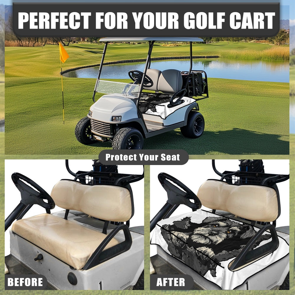 Golf cart cover (with pocket)