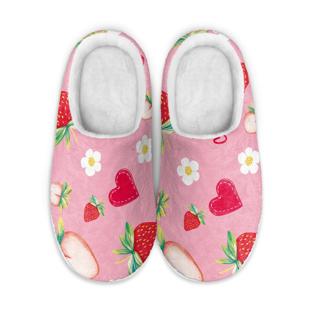 Fluffy cotton slippers