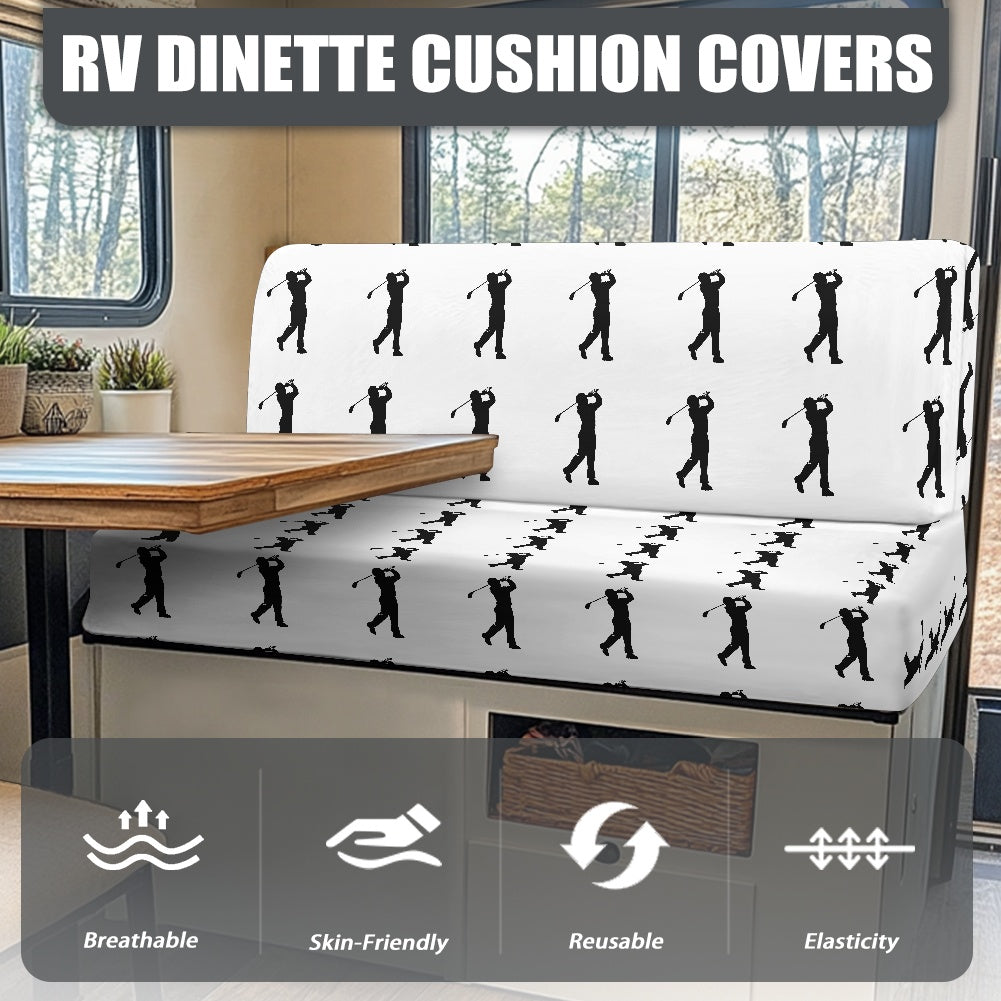 RV Sofa Split Seat Cover 2-Piece Set