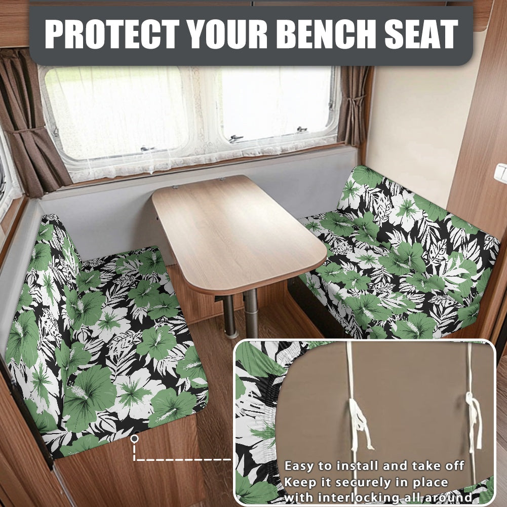 RV Sofa Split Seat Cover 2-Piece Set