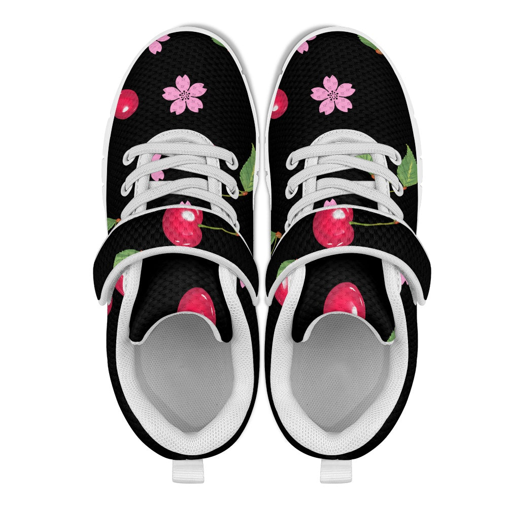 Children's single buckle sneakers