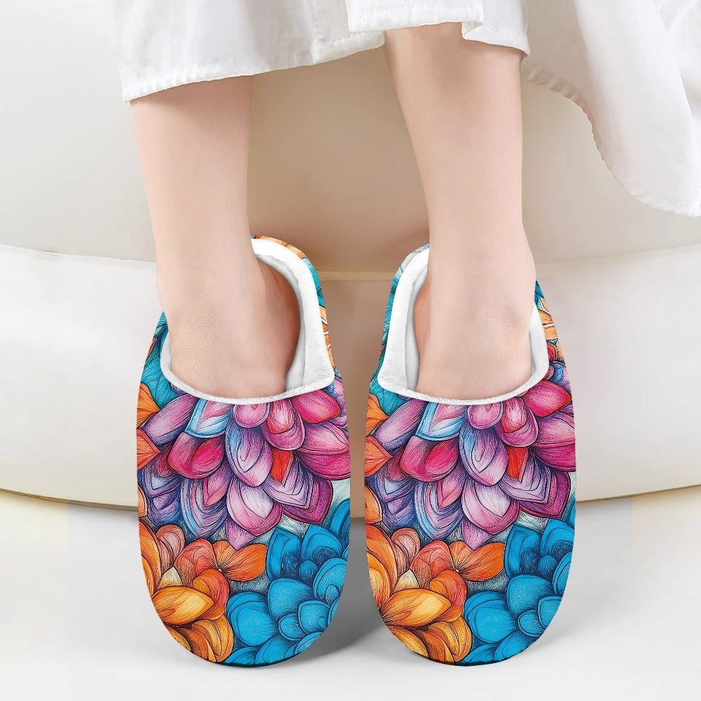 children's plush slippers