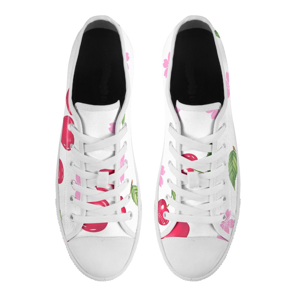 Classic Low Top Canvas Shoes（Tongue Printable）