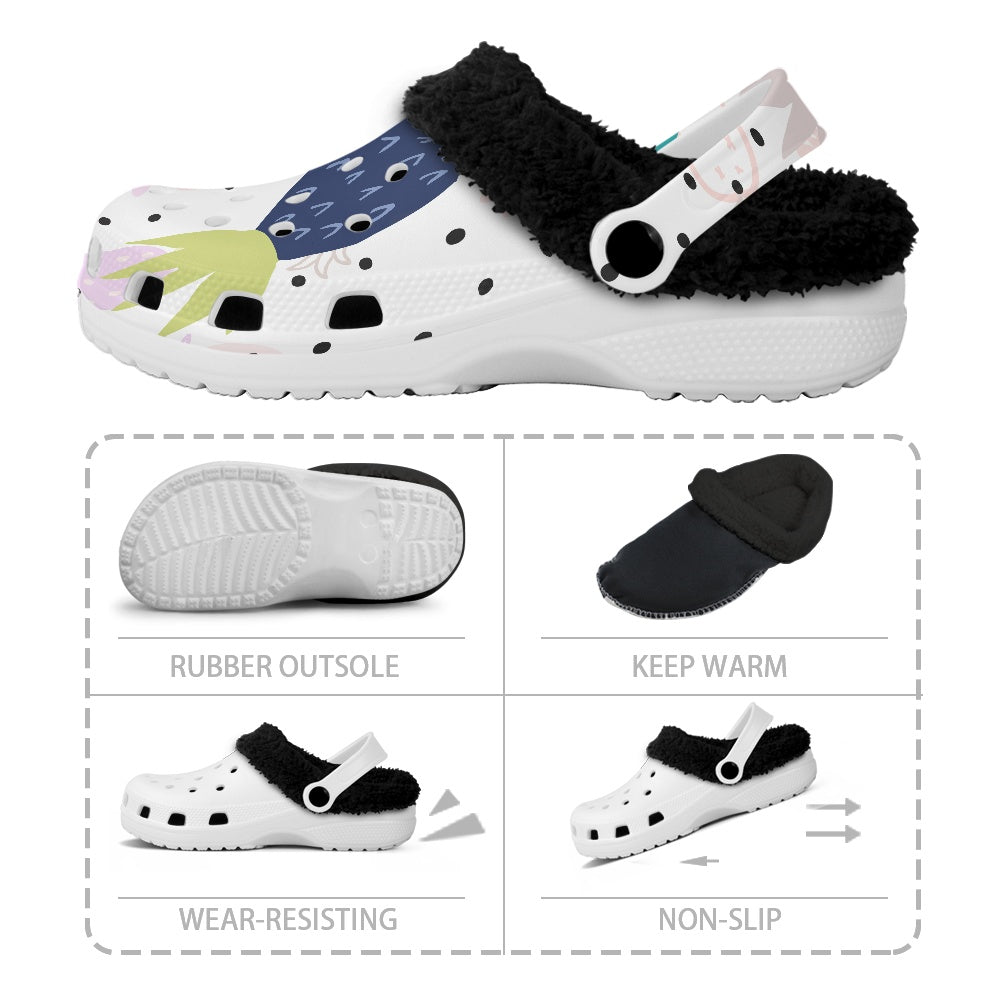 Fuzzy Crocs