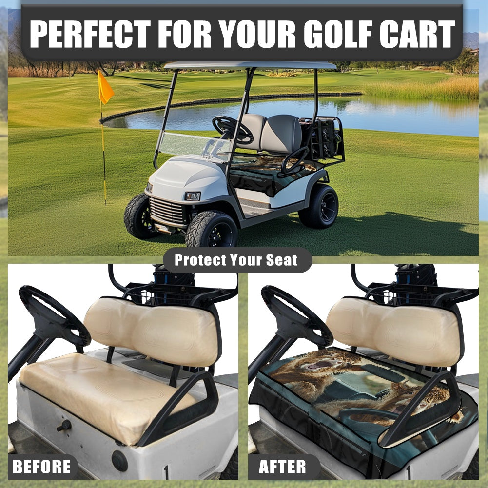 Golf cart cover (with pocket)