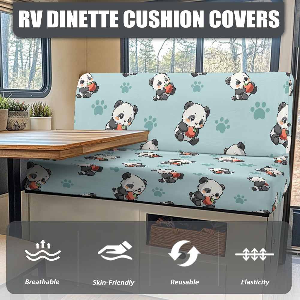 RV Sofa Split Seat Cover 2-Piece Set