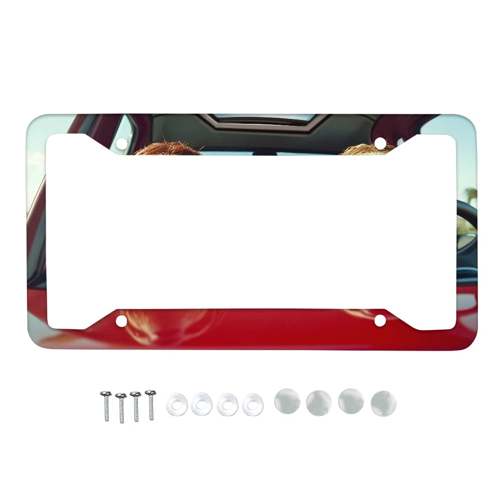 License plate frame