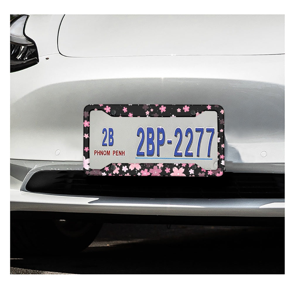 License plate frame