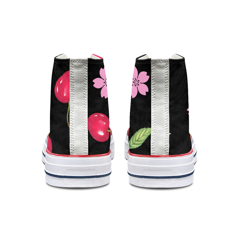 Retro High-top canvas shoes