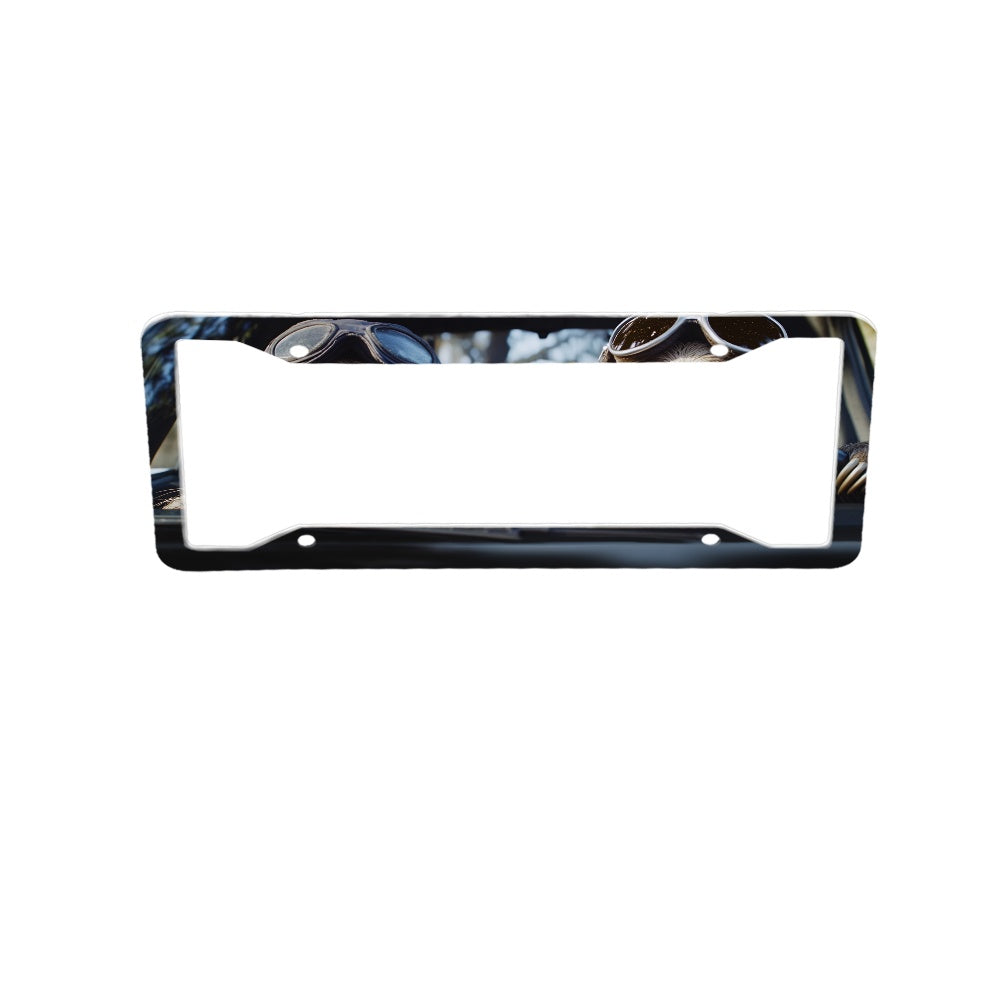 License plate frame