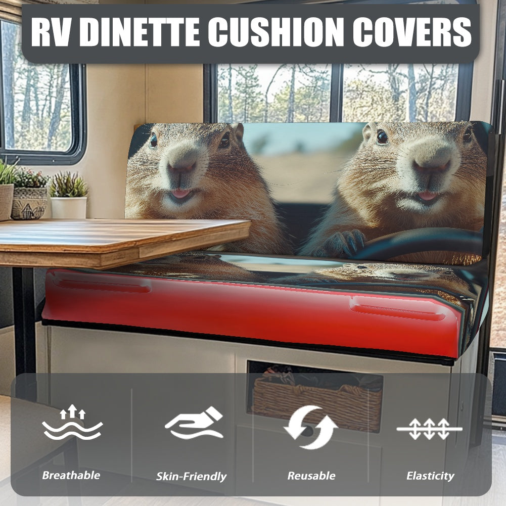 RV Sofa Split Seat Cover 2-Piece Set