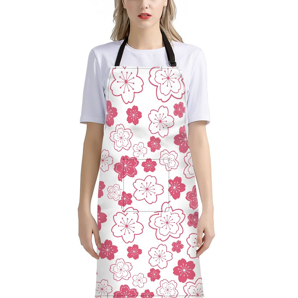 Long apron with pockets