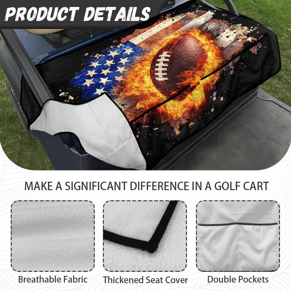 Golf cart cover (with pocket)