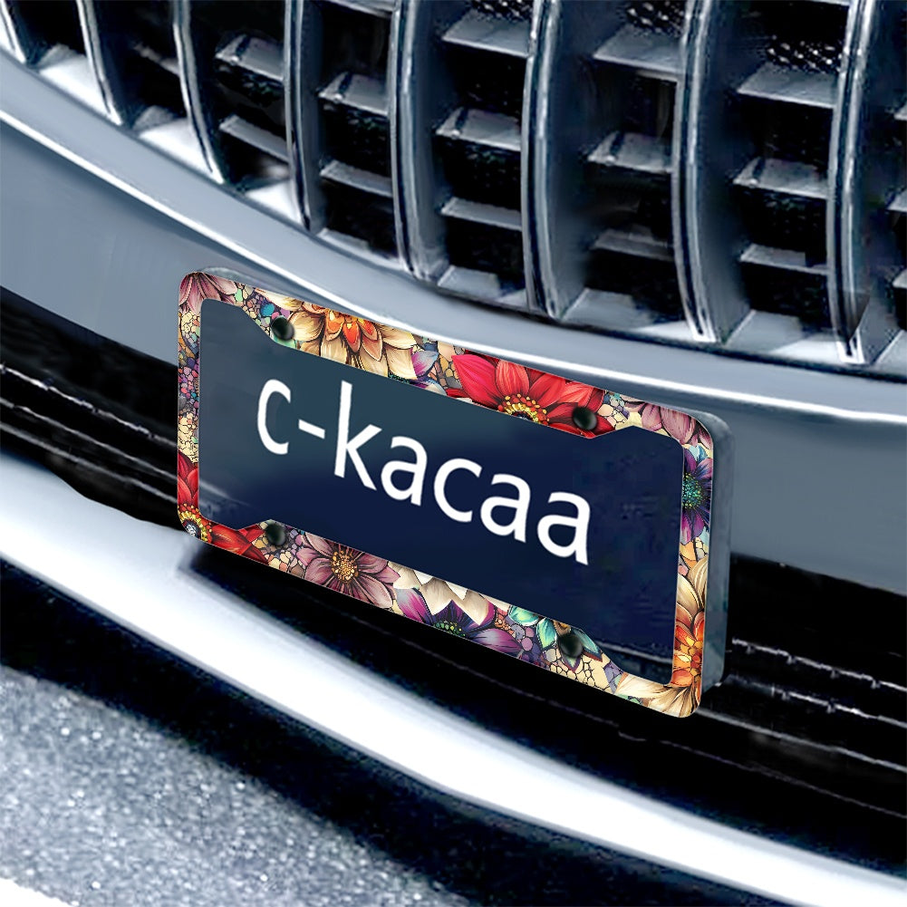 License plate frame