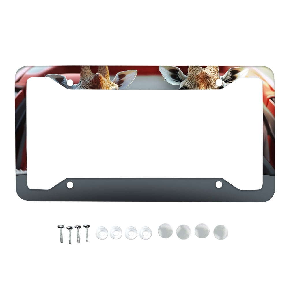 License plate frame