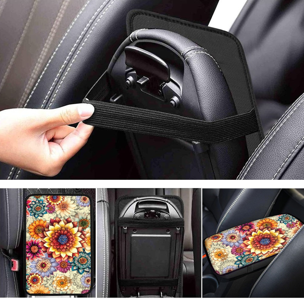 Car armrest cover