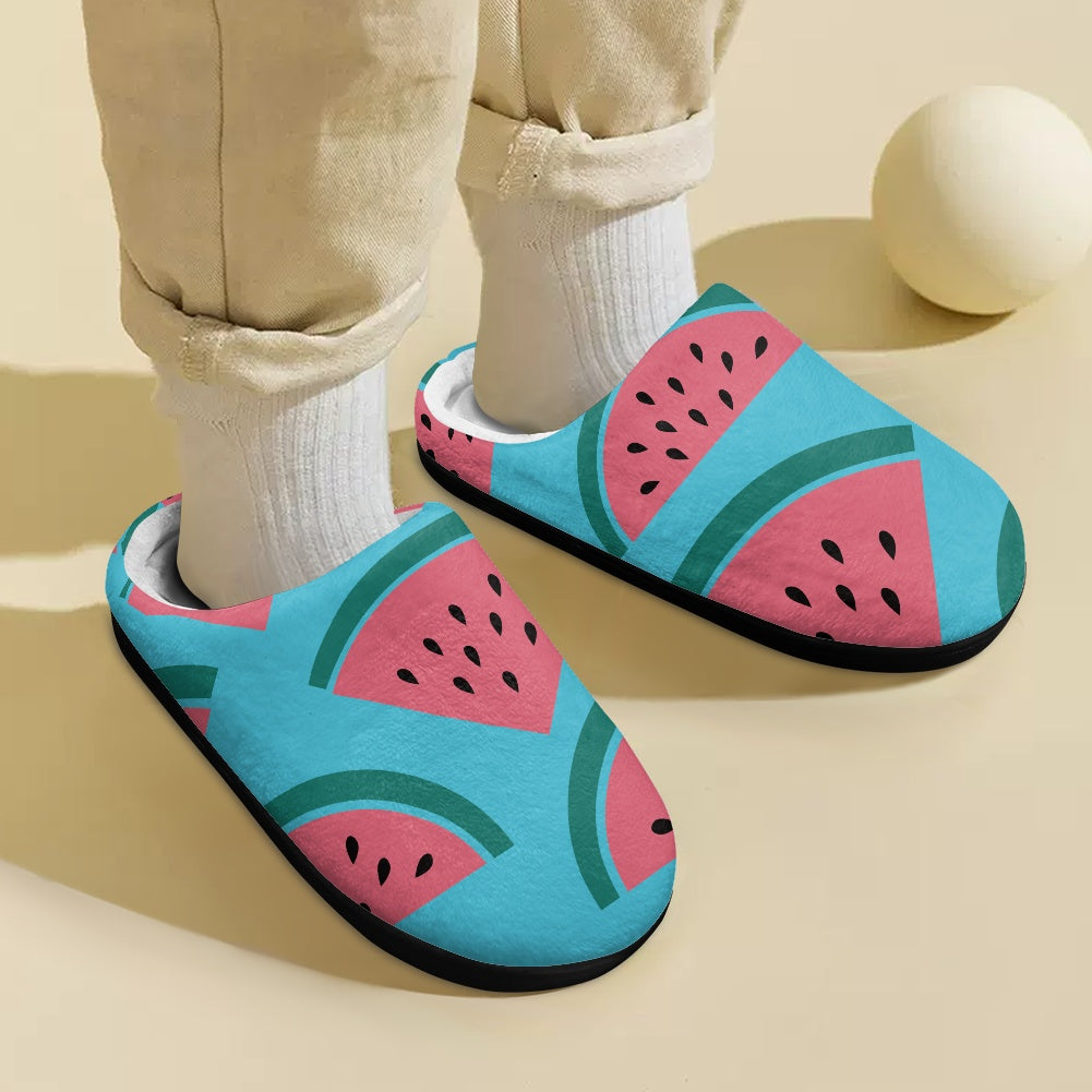 children's plush slippers