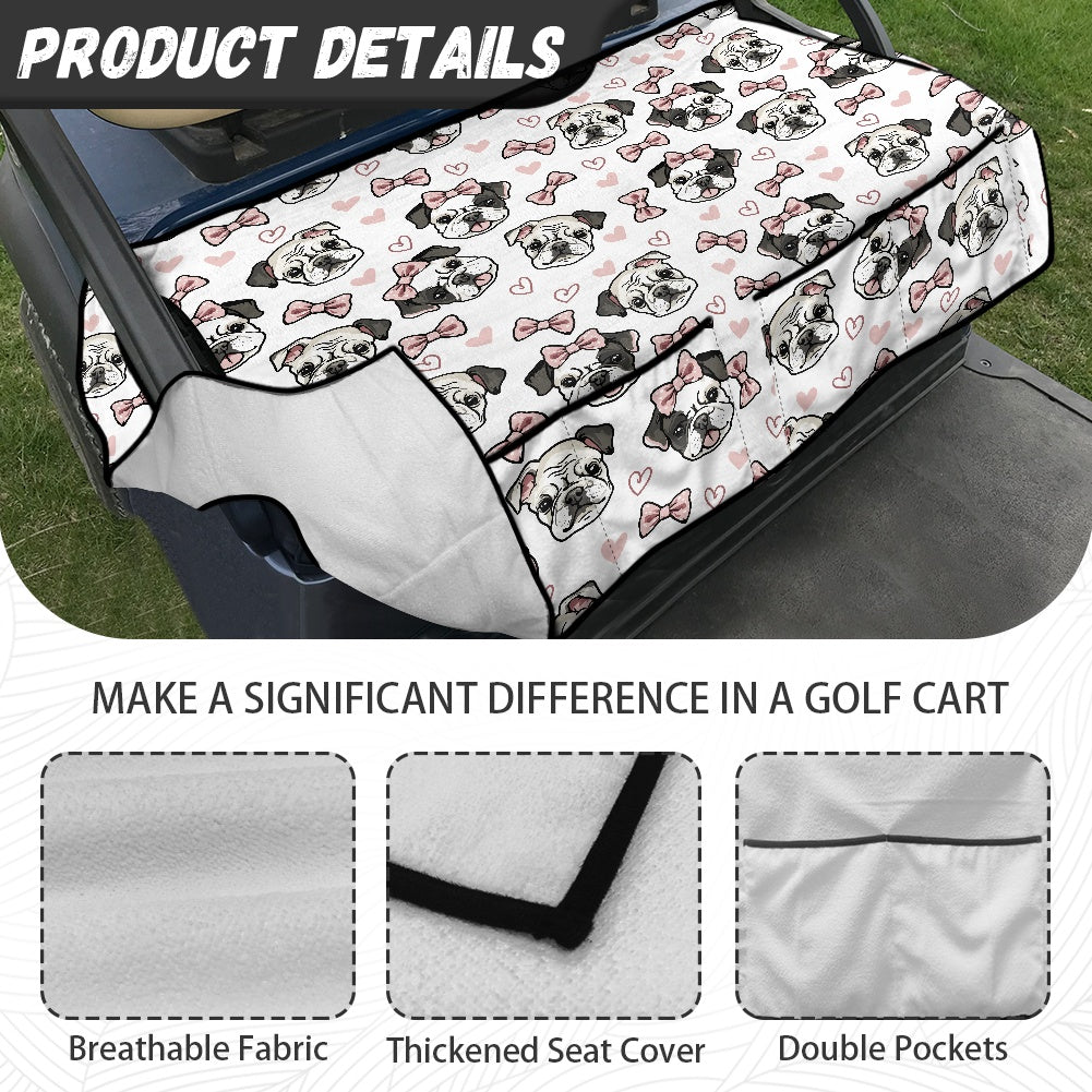 Golf cart cover (with pocket)