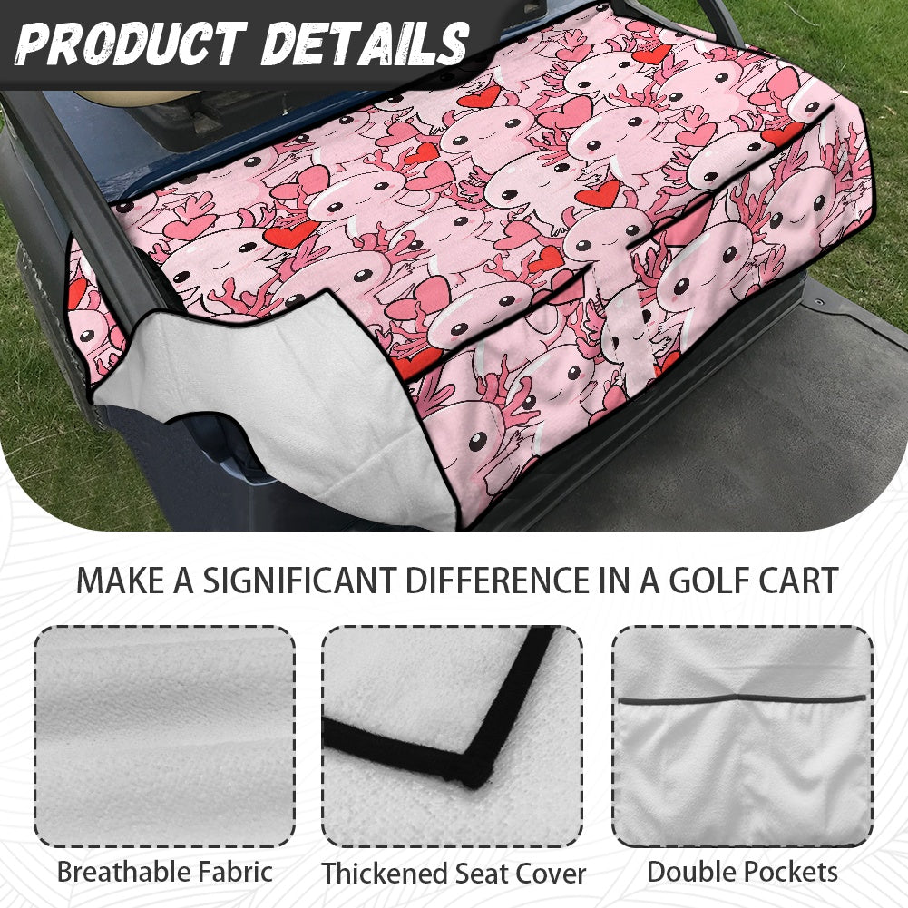 Golf cart cover (with pocket)