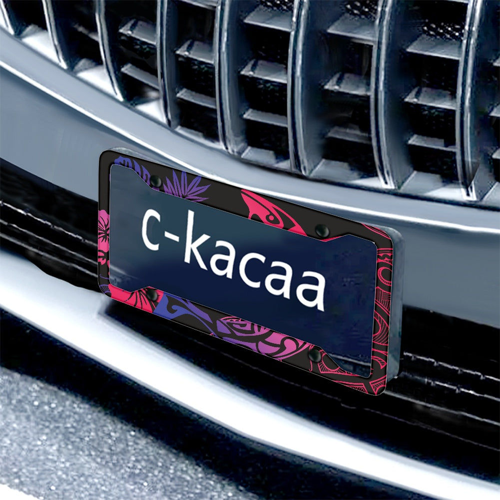 License plate frame