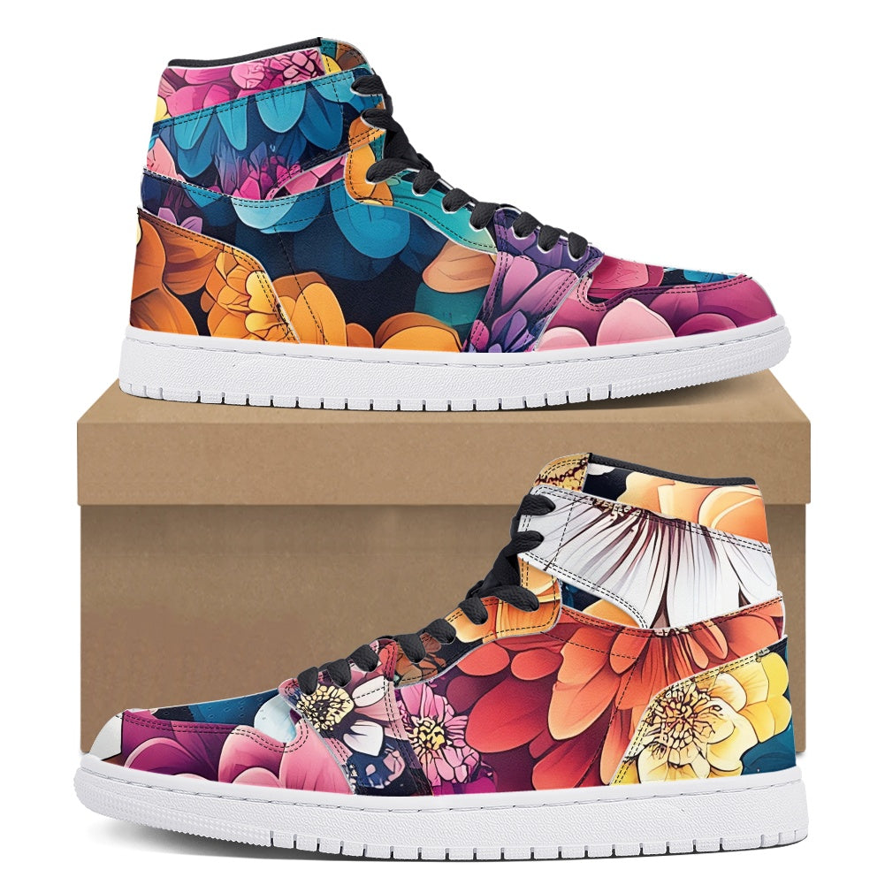 High-top Sneakers (customized tongue version)