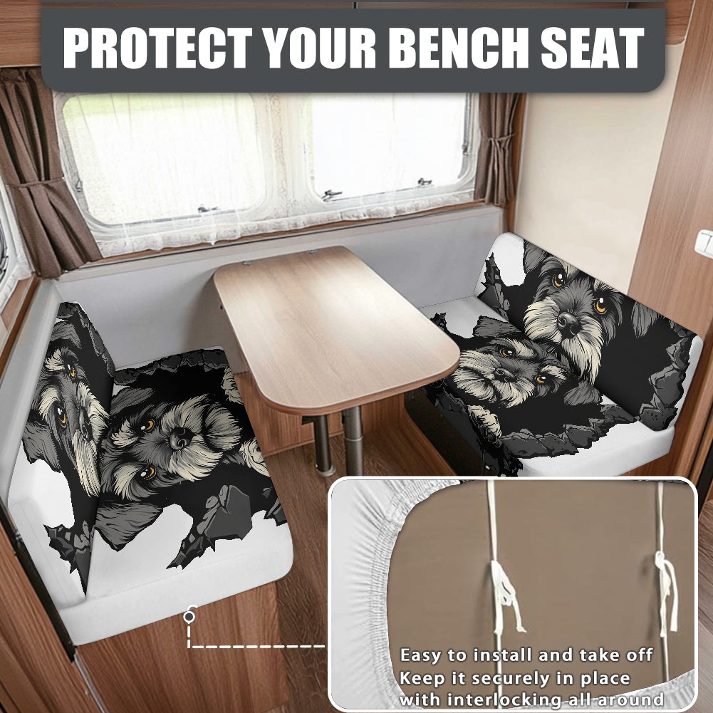 RV Sofa Split Seat Cover 2-Piece Set