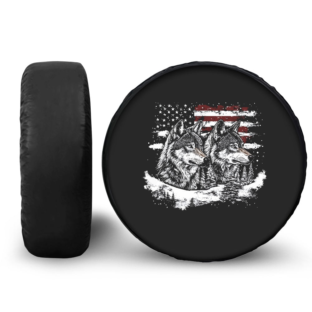 Water-repellent PU Leather Spare Tire Cover