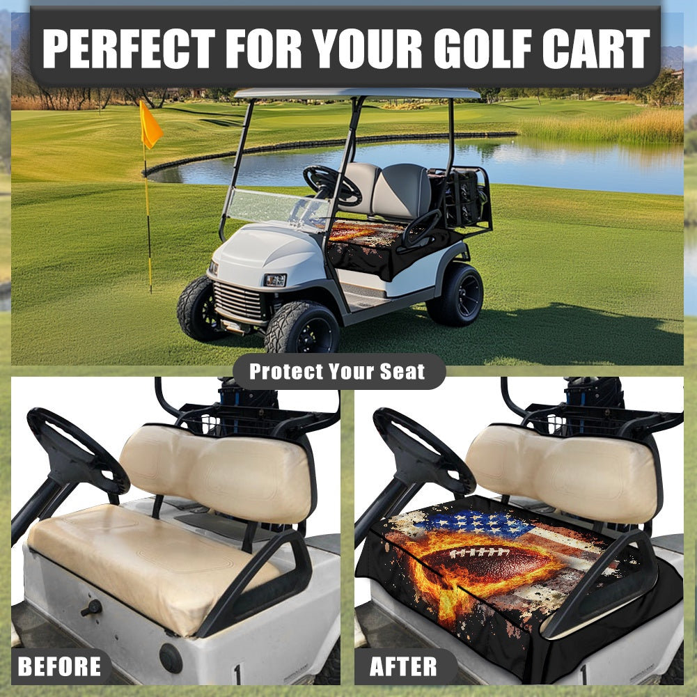 Golf cart cover (with pocket)