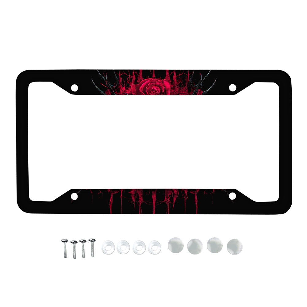 License plate frame