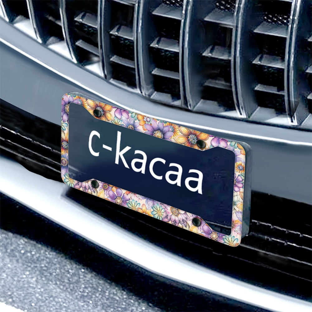 License plate frame