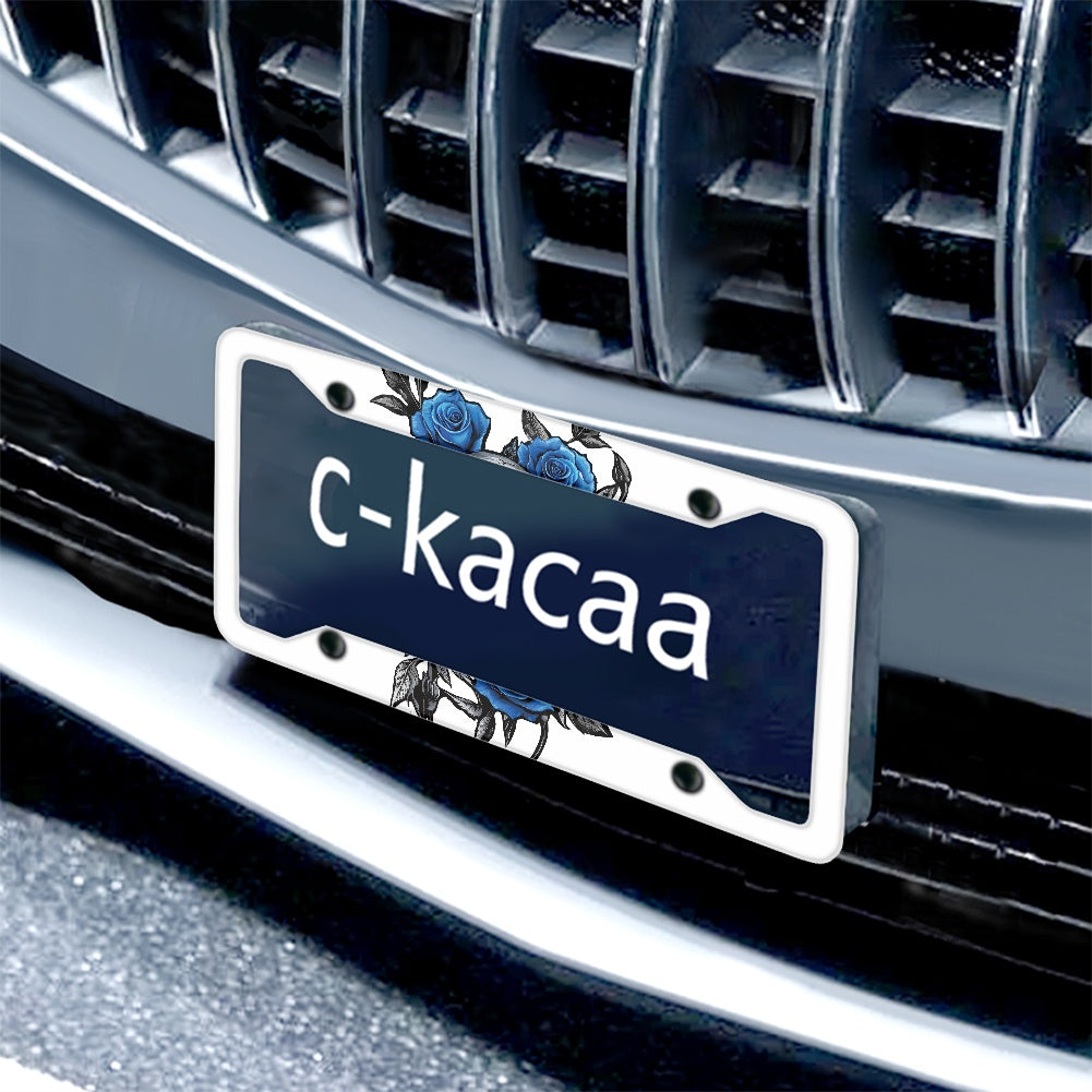 License plate frame