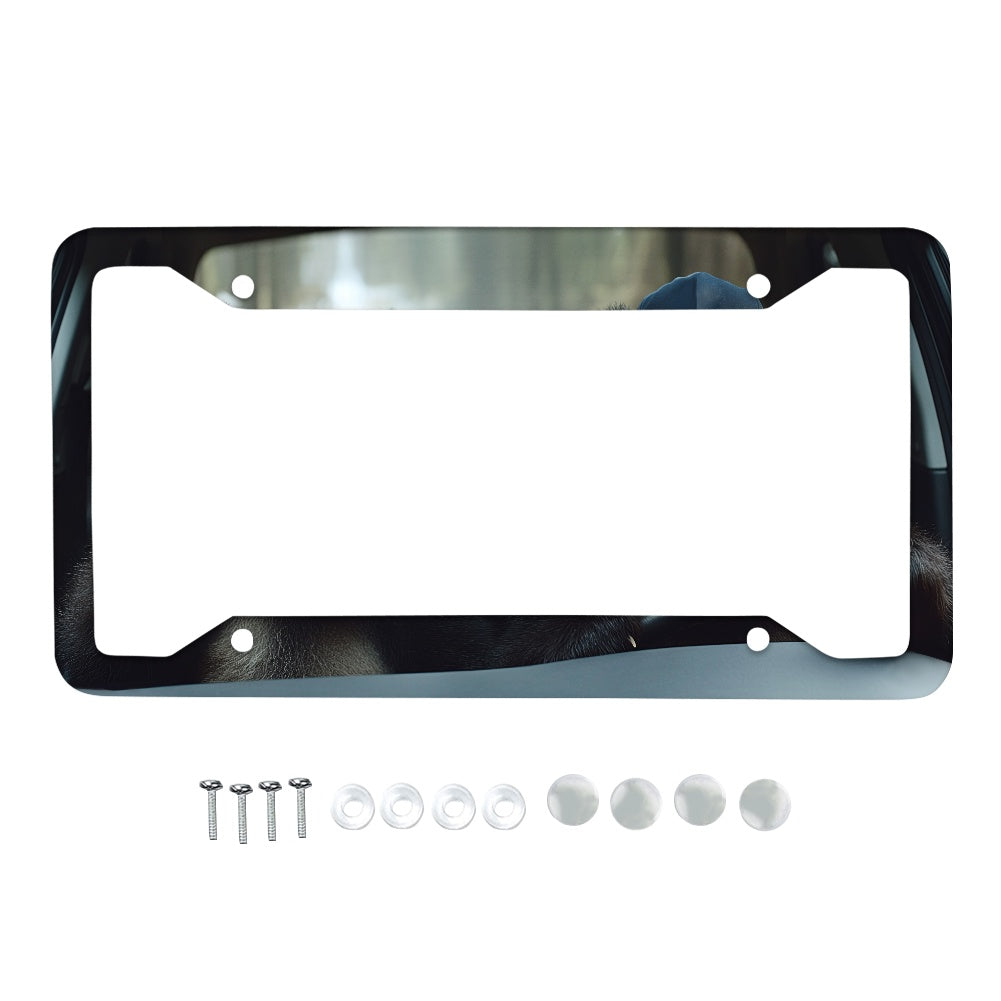 License plate frame