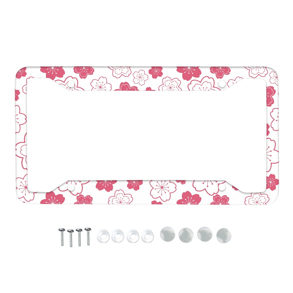 License plate frame