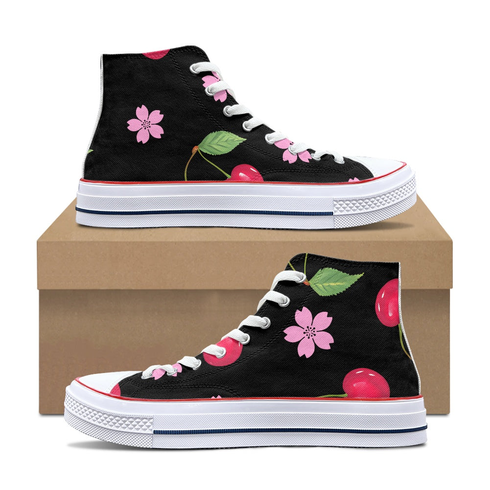 Retro High-top canvas shoes