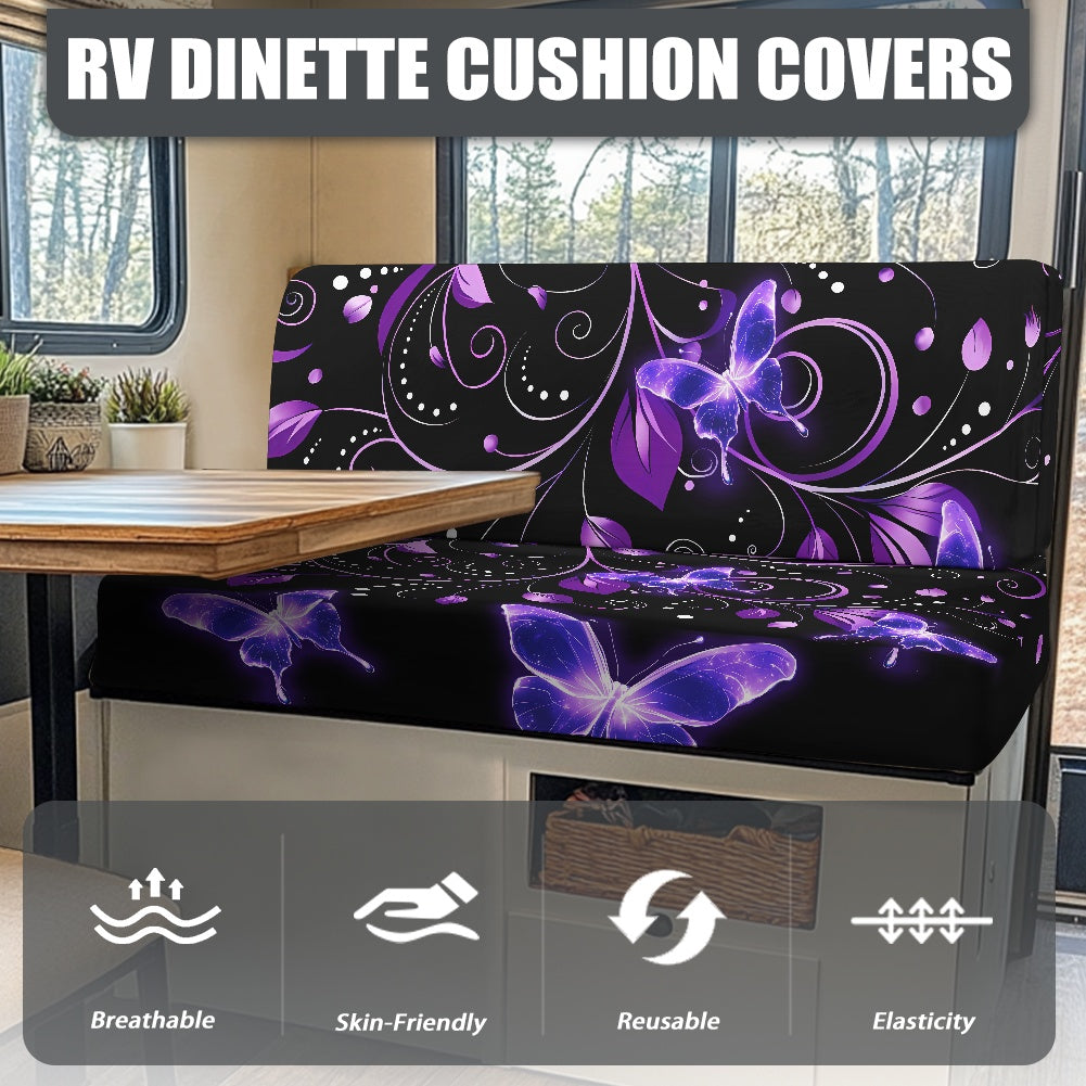 RV Sofa Split Seat Cover 2-Piece Set