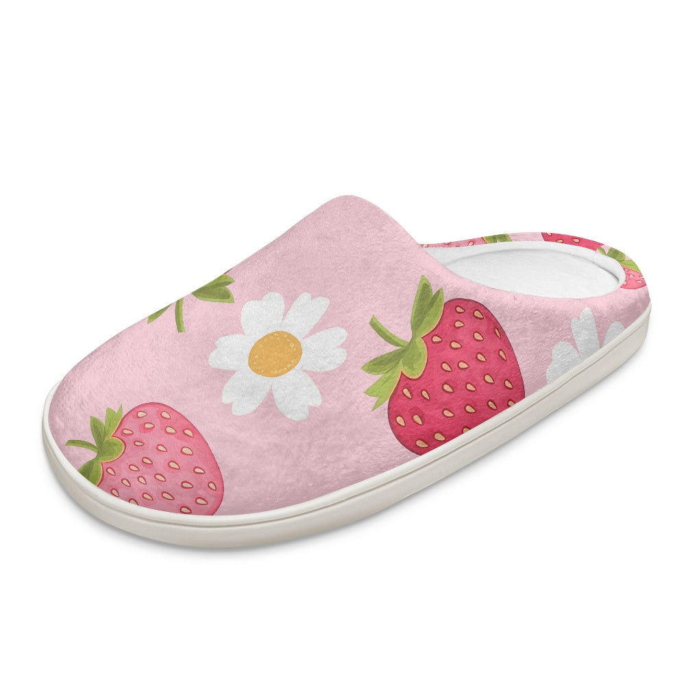 Fluffy cotton slippers