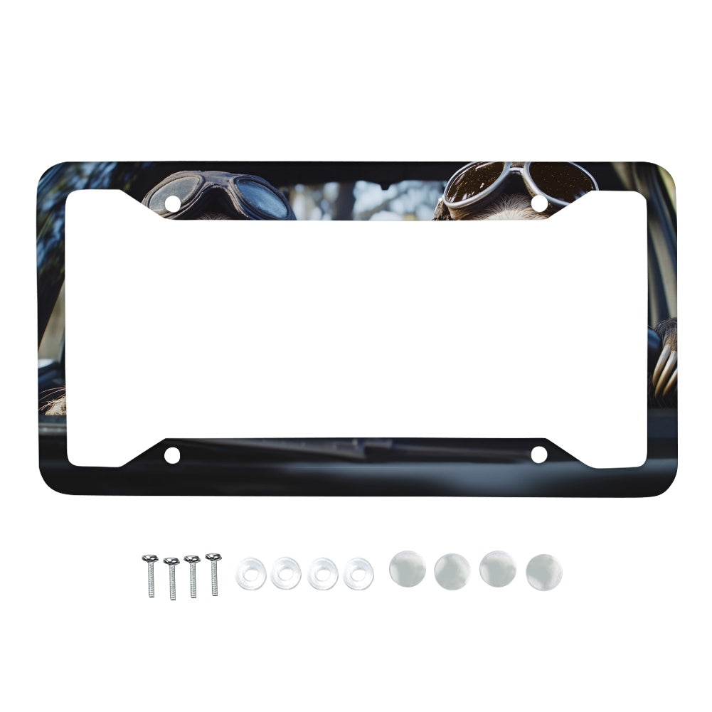 License plate frame