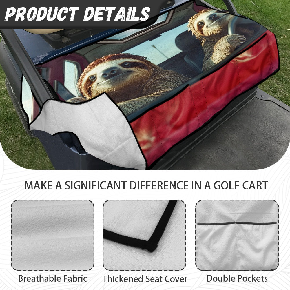 Golf cart cover (with pocket)