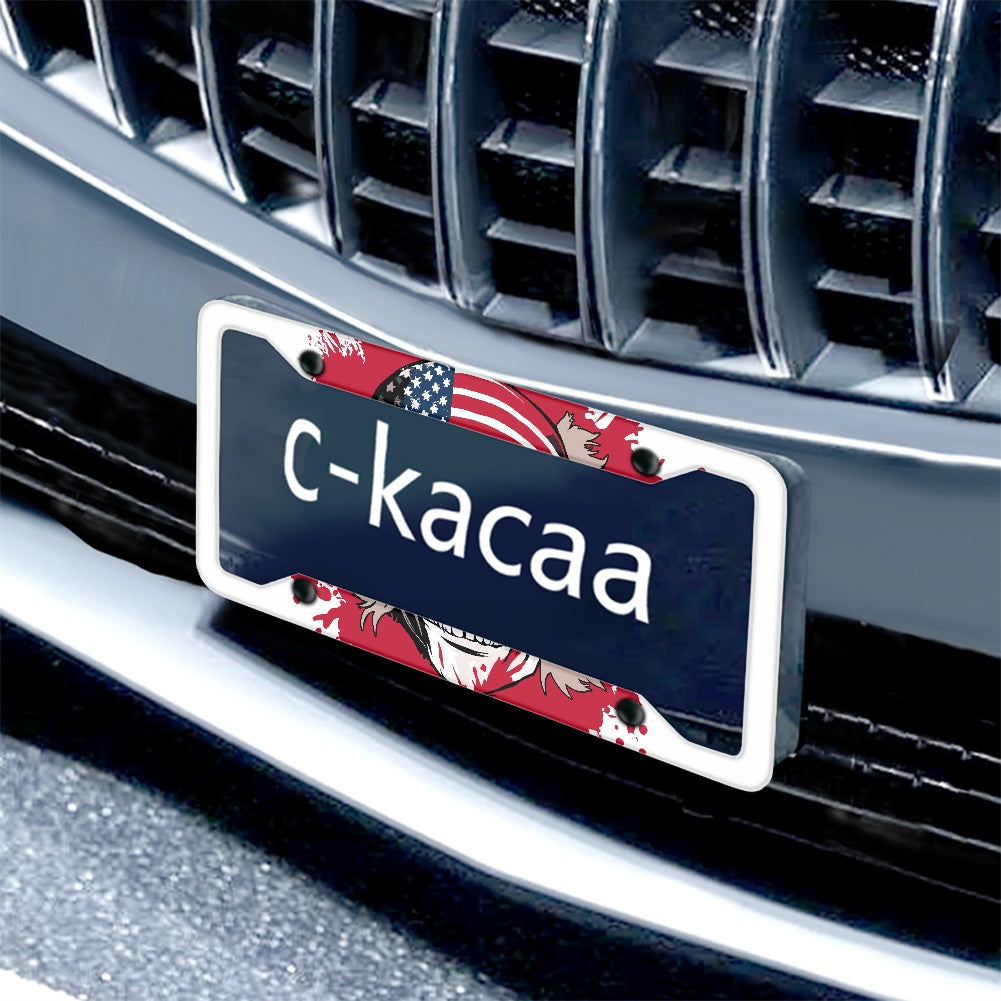 License plate frame