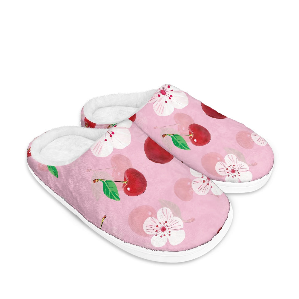 Fluffy cotton slippers