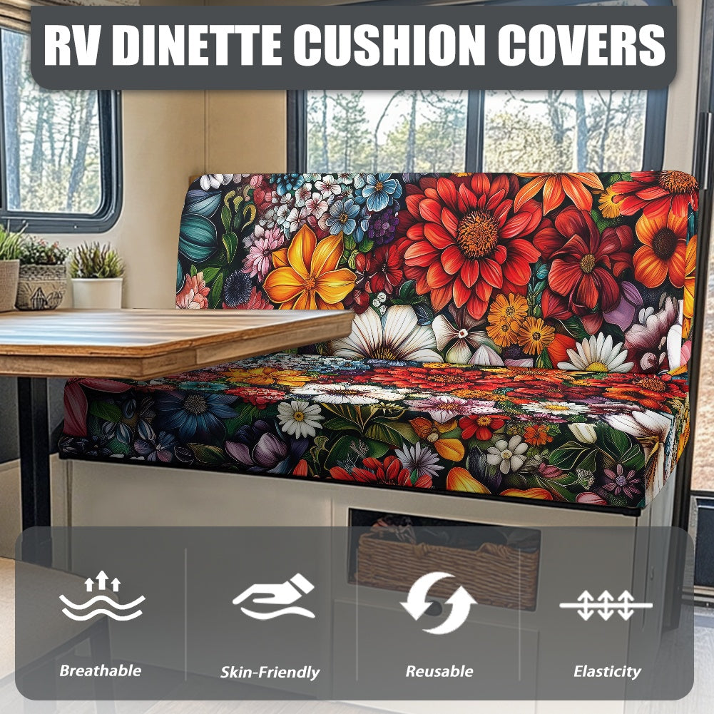 RV Sofa Split Seat Cover 2-Piece Set