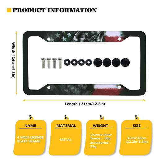 License plate frame