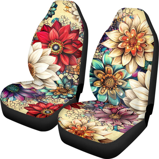 Lightweight car front seat cover (set of 2)