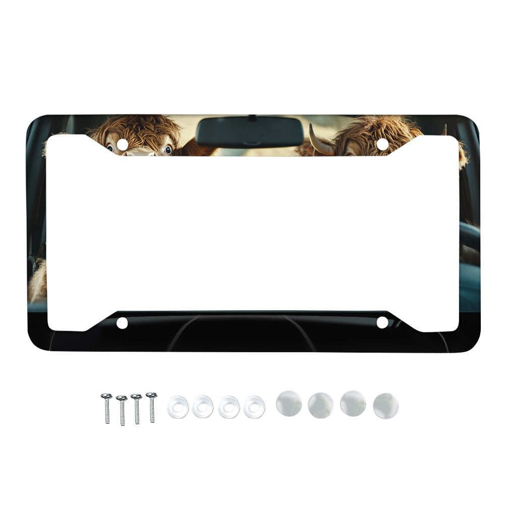 License plate frame