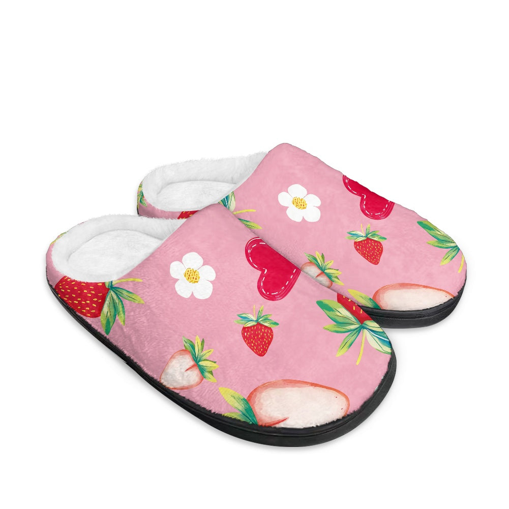 Fluffy cotton slippers