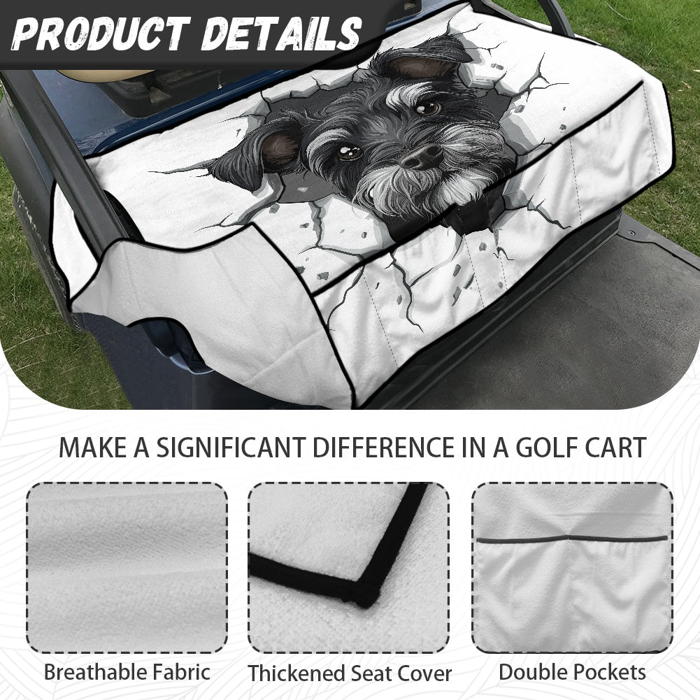 Golf cart cover (with pocket)