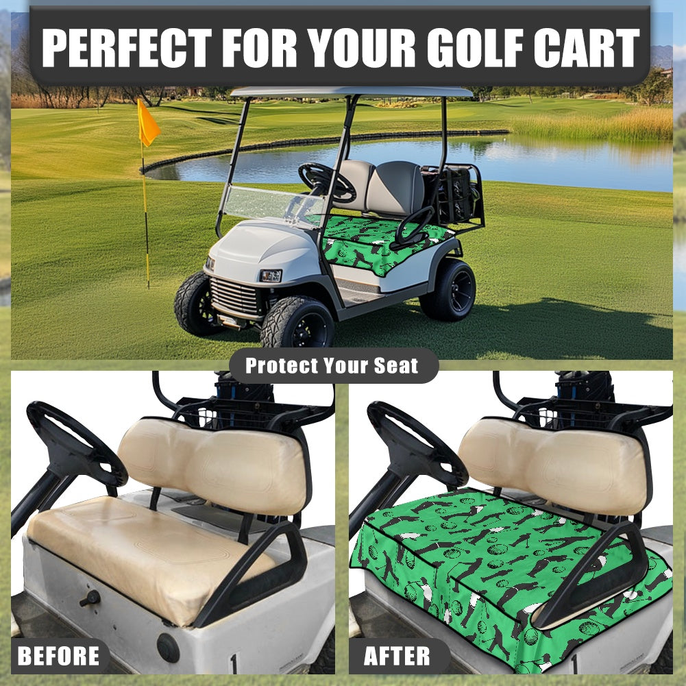 Golf cart cover (with pocket)